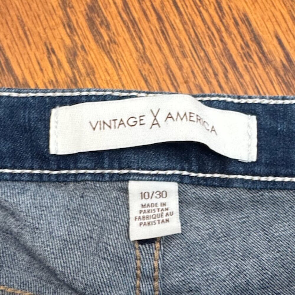 Vintage America Jeans Size 10 (Vintage Boot-y) NWOT! - Picture 6 of 7
